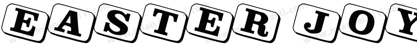 Easter Joy字体转换